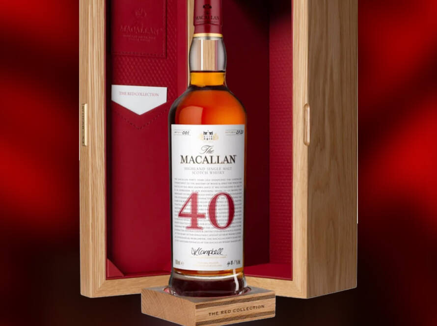 macallan red 40 year