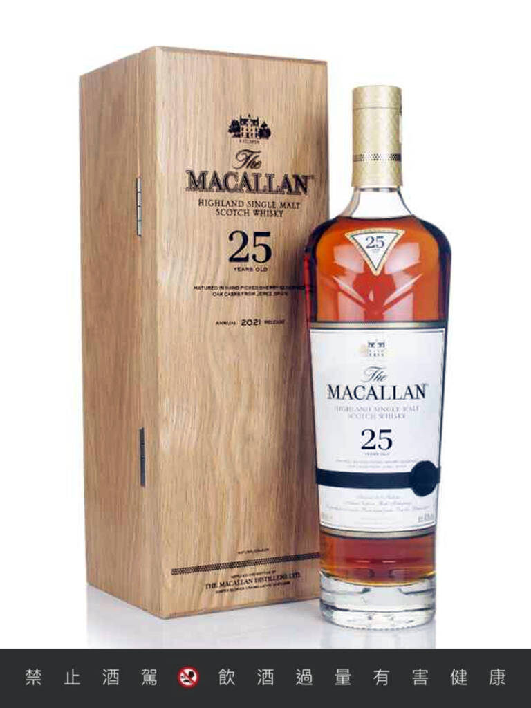 Macallan 25 Year Old Sherry Oak 2021 Release